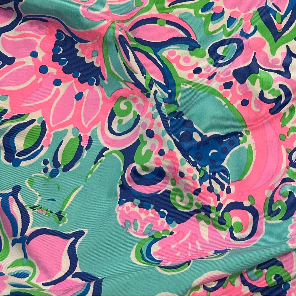 Lilly Pulitzer ‘Blue Horizon Jungle Sunrise’ Tankini *Size 10, New w/Out tags - Picture 3 of 10